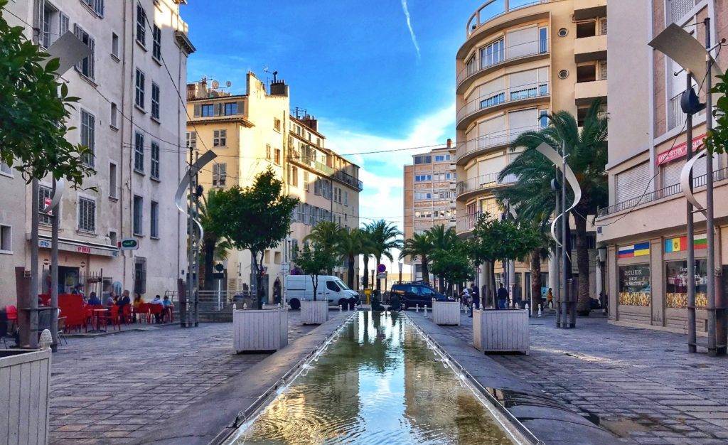 Les quartiers de Toulon